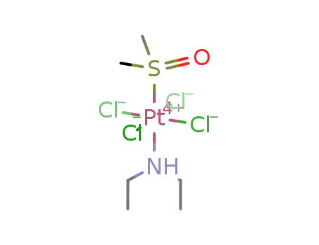 trans-(PtCl4(Me2SO)(NHEt2))