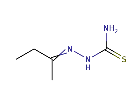 Molecular Structure of 1752-40-5 (2-Butanone thiosemicarbazone)