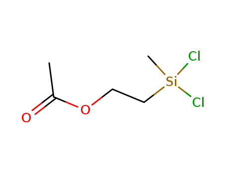 Ethanol,2-(dichloromethylsilyl)-, 1-acetate