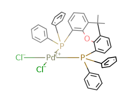 dichloro[9,9-dimethyl-4,5- bis(diphenylphosphino)xanthene]palladium (II)