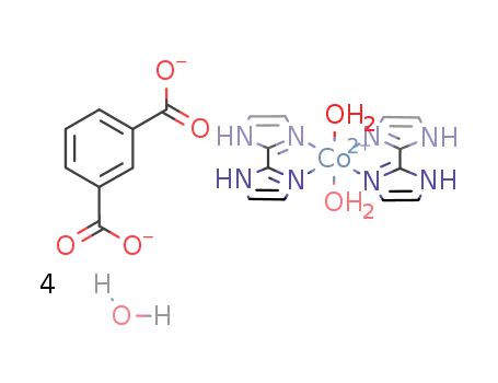 [Co(2,2'-biimidazole)2(OH2)2](isophthalate)*4H2O