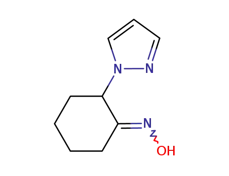 rac-2-pyrazol-1-ylcyclohexanonoxime