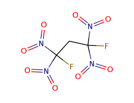 Molecular Structure of 22692-28-0 (Propane, 1,3-difluoro-1,1,3,3-tetranitro-)
