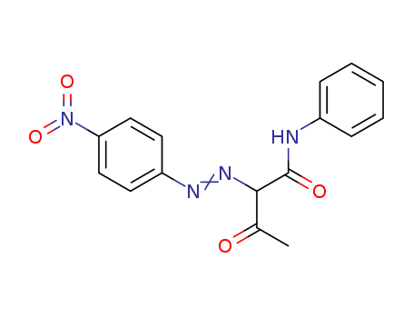 Butanamide,2-[2-(4-nitrophenyl)diazenyl]-3-oxo-N-phenyl-