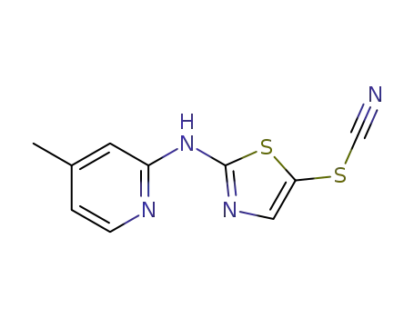 N-(4-methylpyridin-2-yl)-5-thiocyanatothiazol-2-amine
