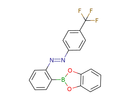 (E)-2-(2-{[4-(trifluoromethyl)phenyl]azo}phenyl)-1,3,2-benzodioxaborole