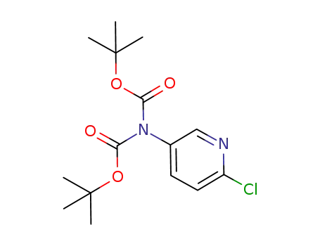 3-[di(tert-butoxycarbonyl)amino]-6-chloropyridine