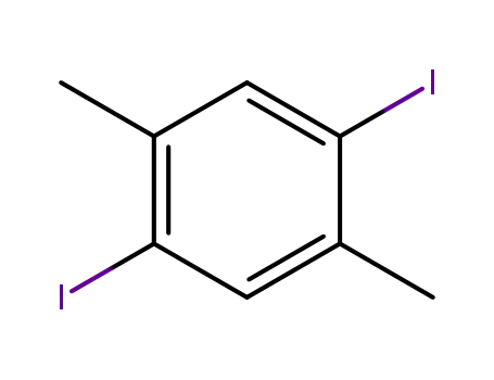 Molecular Structure of 1124-08-9 (1,4-DIIODO-2,5-DIMETHYLBENZENE)