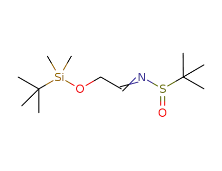 (RS)-2-methylpropane-2-sulfinic acid [2-(tert-butyldimethylsilanyloxy)ethylidene]amide