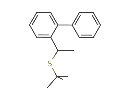 1-(1-tert-butylsulfanylethyl)-2-phenylbenzene