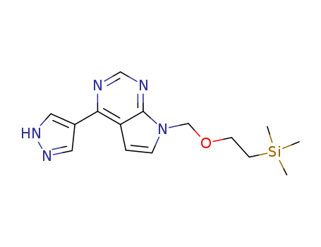trimethyl-[2-[[4-(1H-pyrazol-4-yl)pyrrolo[2,3-d]pyrimidin-7yl]methoxy]ethyl]silane