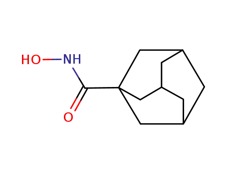 Molecular Structure of 28309-44-6 (N-HYDROXYADAMANTANE-1-CARBOXAMIDE)