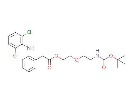 [2-(2,6-dichlorophenylamino)phenyl]acetic acid 2-(2-tert-butoxycarbonylaminoethoxy)ethyl ester