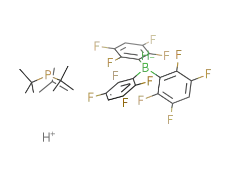 [t-Bu3PH][HB(p-C6F4H)3]