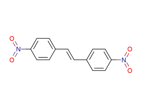 Molecular Structure of 736-31-2 ((E)-1,1′-(1,2-ETHENEDIYL)BIS(4-NITROBENZENE)			)