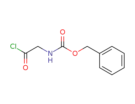 Molecular Structure of 15050-24-5 (Carbamic acid, (2-chloro-2-oxoethyl)-, phenylmethyl ester)