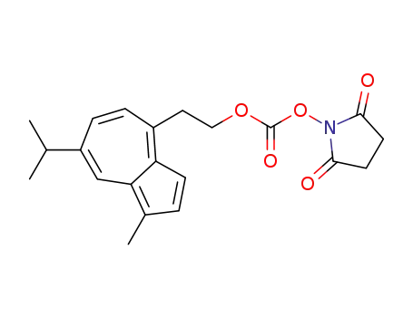 2-(7-isopropyl-1-methylazulen-4-yl)ethyl N-succinimidyl carbonate