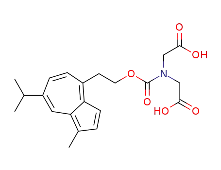 N-[2-(7-isopropyl-1-methylazulen-4-yl)ethoxycarbonyl]iminodiacetic acid