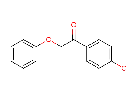 Molecular Structure of 19513-78-1 (Ethanone, 1-(4-methoxyphenyl)-2-phenoxy-)