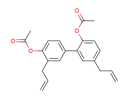 2,4'-diacetoxy-5,3'-di(2-propenyl)biphenyl