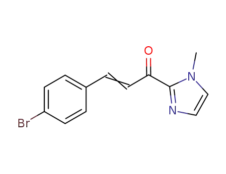 3-(4-bromophenyl)-1-(1-methyl-1H-imidazol-2-yl)prop-2-en-1-one