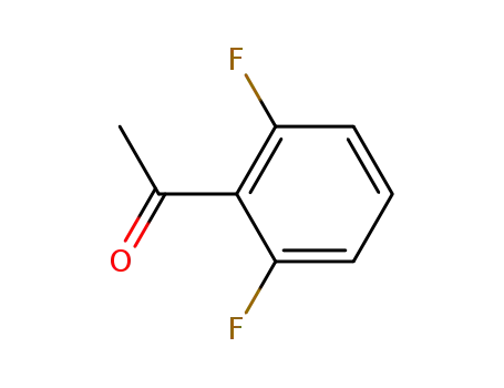 Molecular Structure of 13670-99-0 (1-(2,6-Difluorophenyl)ethan-1-one)