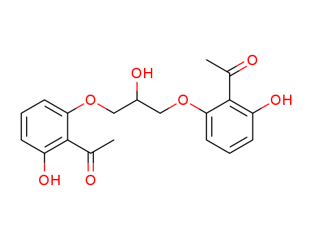 1,3-BIS(2-ACETYL-3-HYDROXYPHENOXY)-2-HYDROXYPROPANE