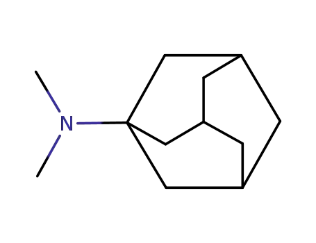 Molecular Structure of 3717-40-6 (N,N-Dimethyl-1-adamantylamine)