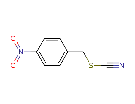 Molecular Structure of 13287-49-5 (4-NITROBENZYL THIOCYANATE)