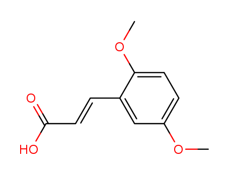 (2E)-3-(2,5-Dimethoxyphenyl)-2-propenoic acid