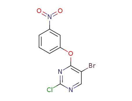5-bromo-2-chloro-4-(3-nitrophenoxy)pyrimidine