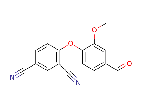 4-(4-formyl-2-methoxyphenoxy)isophthalonitrile