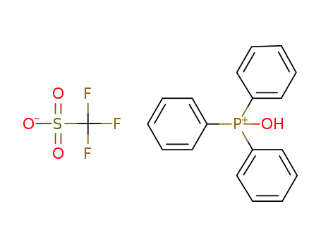 hydroxytriphenylphosphonium trifluoromethanesulfonate