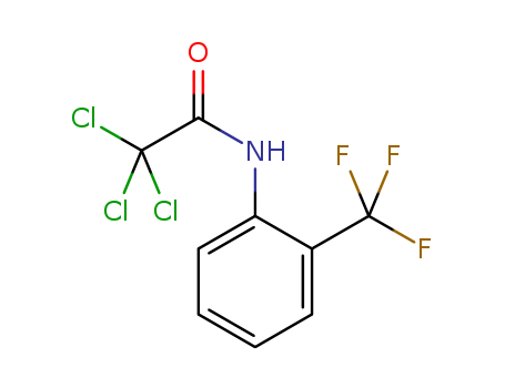 Acetamide, 2,2,2-trichloro-N-[2-(trifluoromethyl)phenyl]-