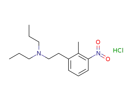 Molecular Structure of 920986-68-1 (2-(2-METHYL-3-NITRO-PHENYL)-ETHYL]-DIPROPYL-AMINE HCL)