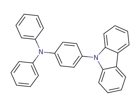 Molecular Structure of 212385-56-3 (Benzenamine, 4-(9H-carbazol-9-yl)-N,N-diphenyl-)
