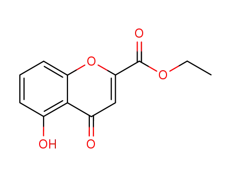 5-hydroxy-4-oxo-4H-benzopyran-2-carboxylic acid ethyl ester