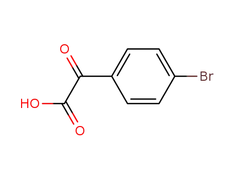 Molecular Structure of 7099-87-8 (2-(4-Bromophenyl)-2-oxoacetic acid)