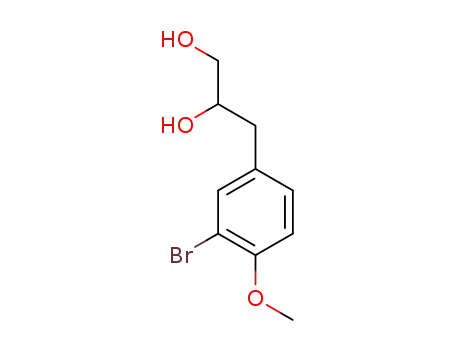 3-(3-bromo-4-methoxy-phenyl)-propane-1,2-diol