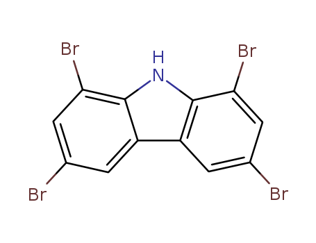 1,3,6,8-Tetrabromo-9H-Carbazole