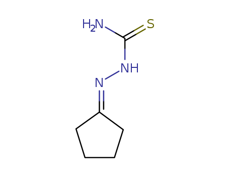 Cyclopentanone, thiosemicarbazone cas  7283-39-8