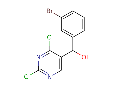 (3-bromophenyl)(2,4-dichloropyrimidin-5-yl)methanol
