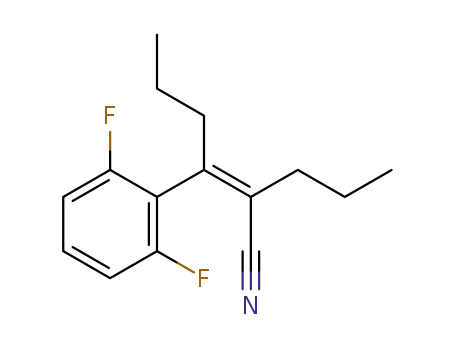 (Z)-3-(2,6-difluorophenyl)-2-propylhex-2-enenitrile