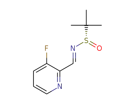 (S,E)-N-((3-fluoropyridin-2-yl)methylene)-2-methylpropane-2-sulfinamide