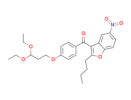 (2-butyl-5-nitro-1-benzofuran-3-yl)[4-(3,3-diethoxypropoxy)phenyl]methanone