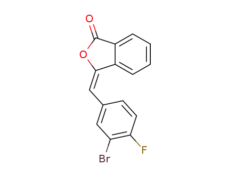 (E)-3-(3-bromo-4-fluorobenzylidene)isobenzofuran-1(3H)-one