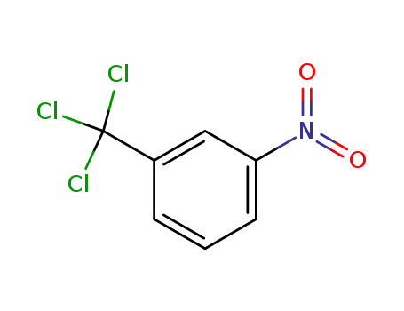 Molecular Structure of 709-58-0 (1-NITRO-3-(TRICHLOROMETHYL)BENZENE)