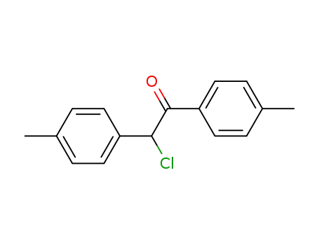 Molecular Structure of 71193-32-3 (2-CHLORO-1,2-DI-P-TOLYL-ETHANONE)