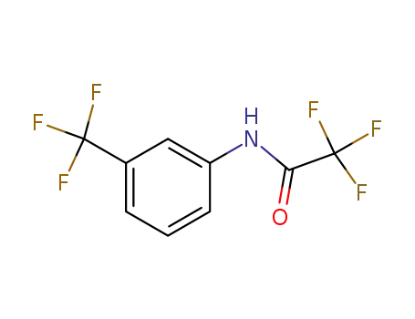 Molecular Structure of 2946-73-8 (AcetaMide, 2,2,2-trifluoro-N-[3-(trifluoroMethyl)phenyl]-)