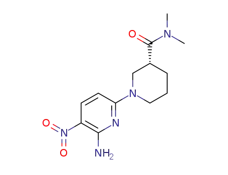 (R)-1-(6-amino-5-nitropyridin-2-yl)-N,N-dimethylpiperidine-3-carboxamide